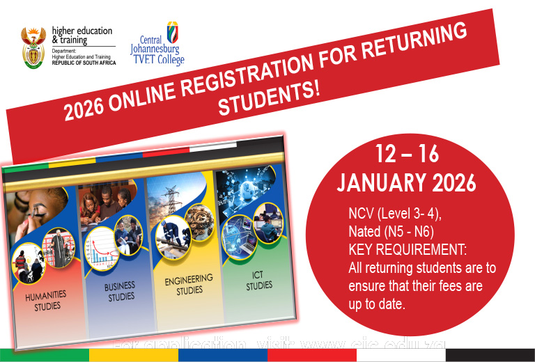 2026 ONLINE REGISTRATION FOR RETURNING STUDENTS