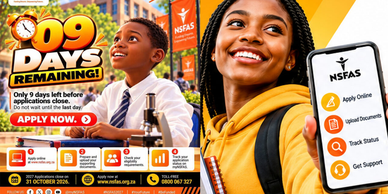 NSFAS 2027 Applications